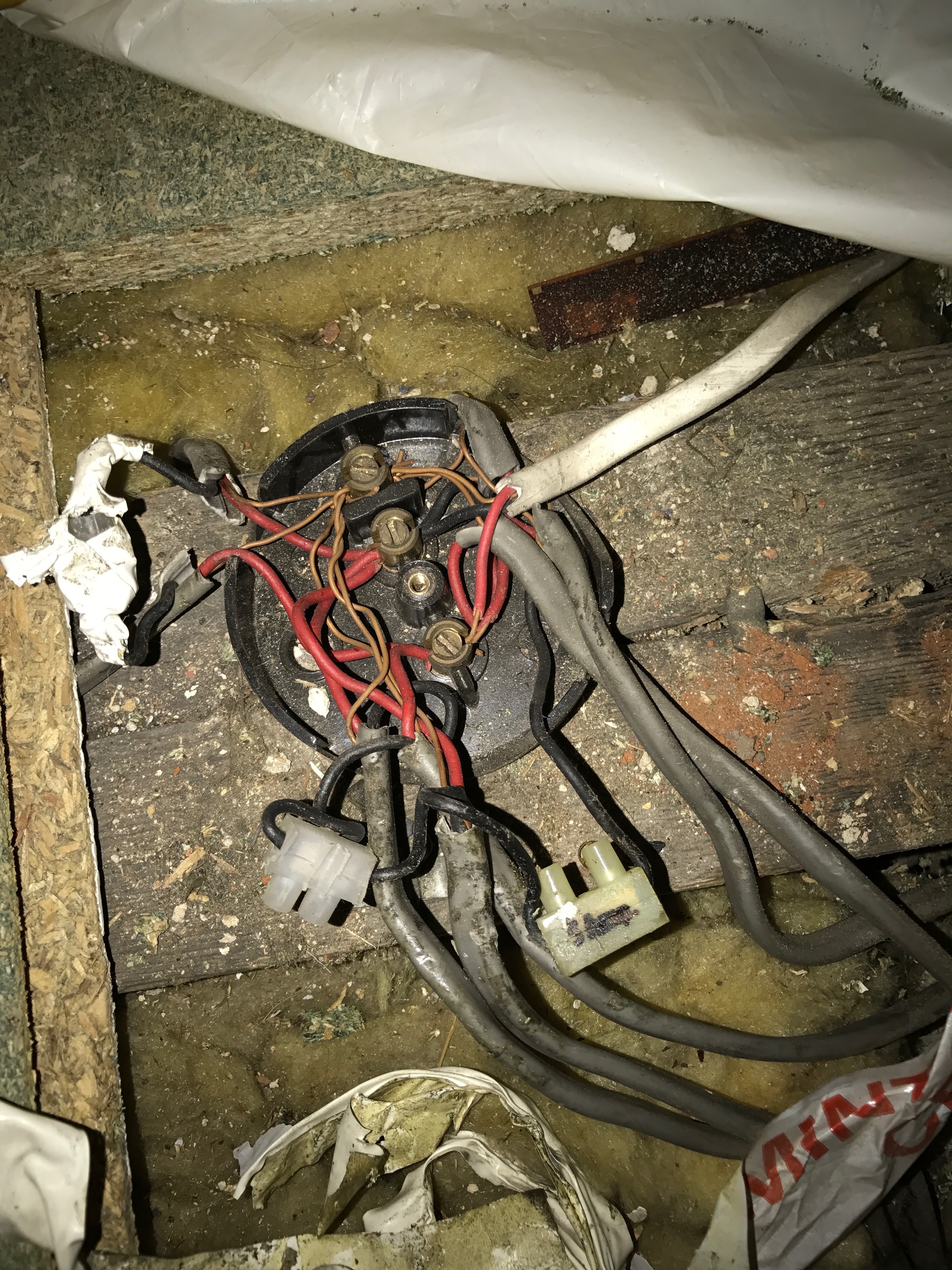 bad junction box electrical